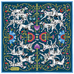 Hound & Thistle Navy Blue Pocket Square