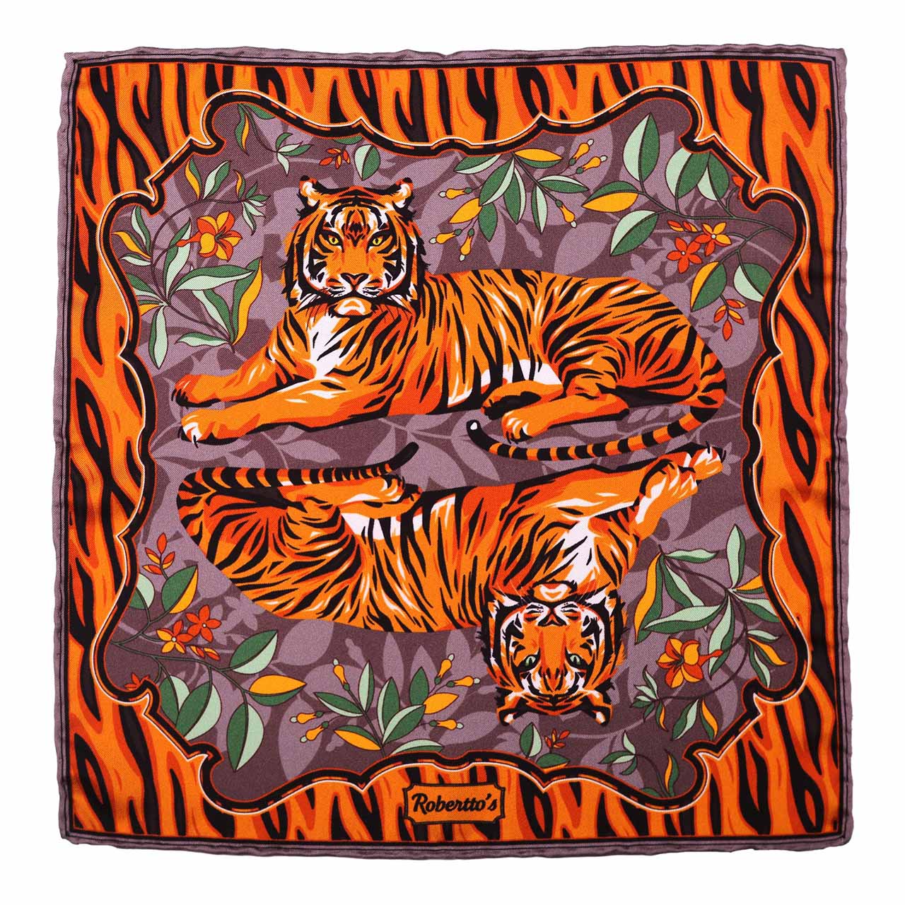 Tyger Tyger Koala Grey Pocket Square