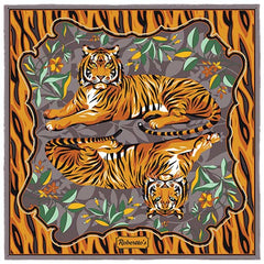 Tyger Tyger Koala Grey Pocket Square