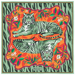 Tyger Tyger Pastel Pistachio Pocket Square