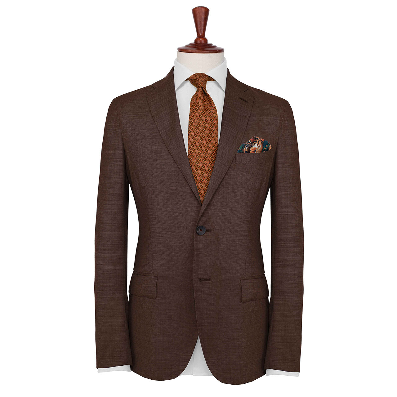 Tyger Tyger Deep Mustard Yellow Pocket Square