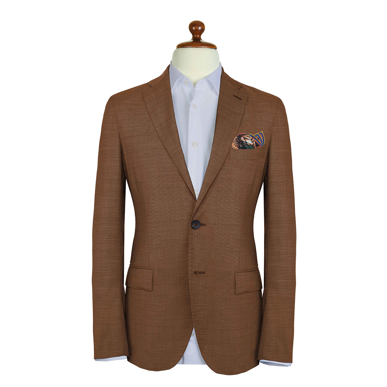 Tyger Tyger Deep Mustard Yellow Pocket Square