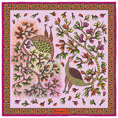 Pavo & Folia Lavender Pocket Square