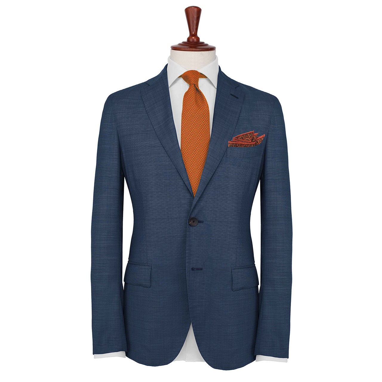 Pavo & Folia Sand Color Pocket Square