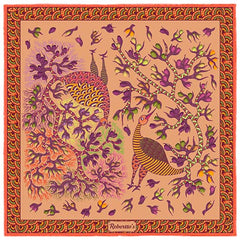 Pavo & Folia Sand Color Pocket Square