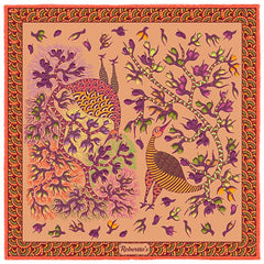 Pavo & Folia Sand Color Pocket Square