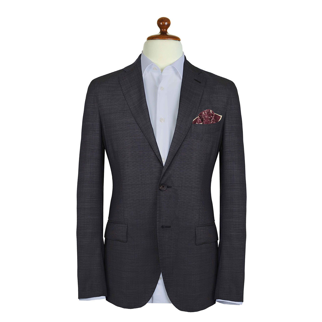 Velocite Mulberry Purple Pocket Square