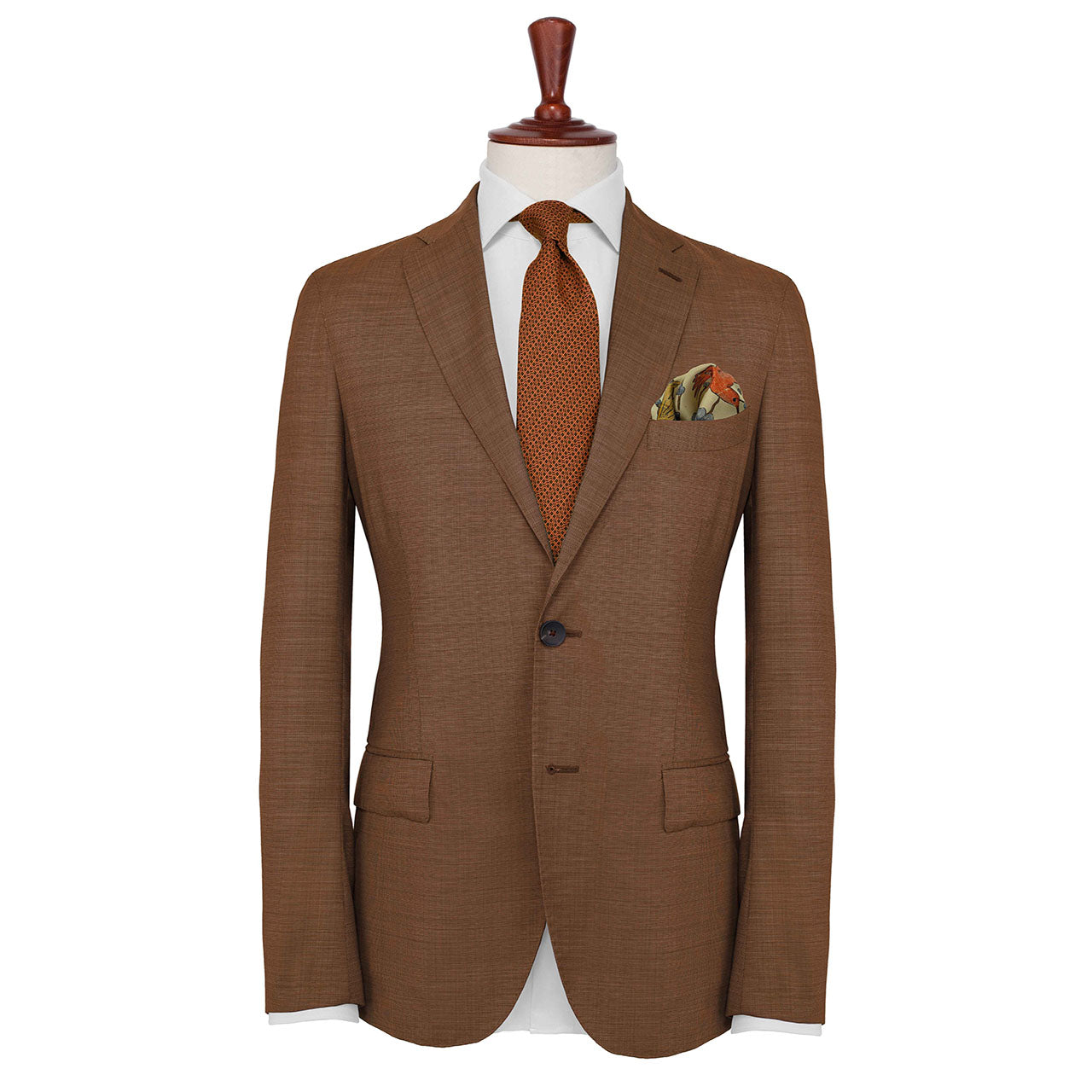 Amazilia Cream Pocket Square