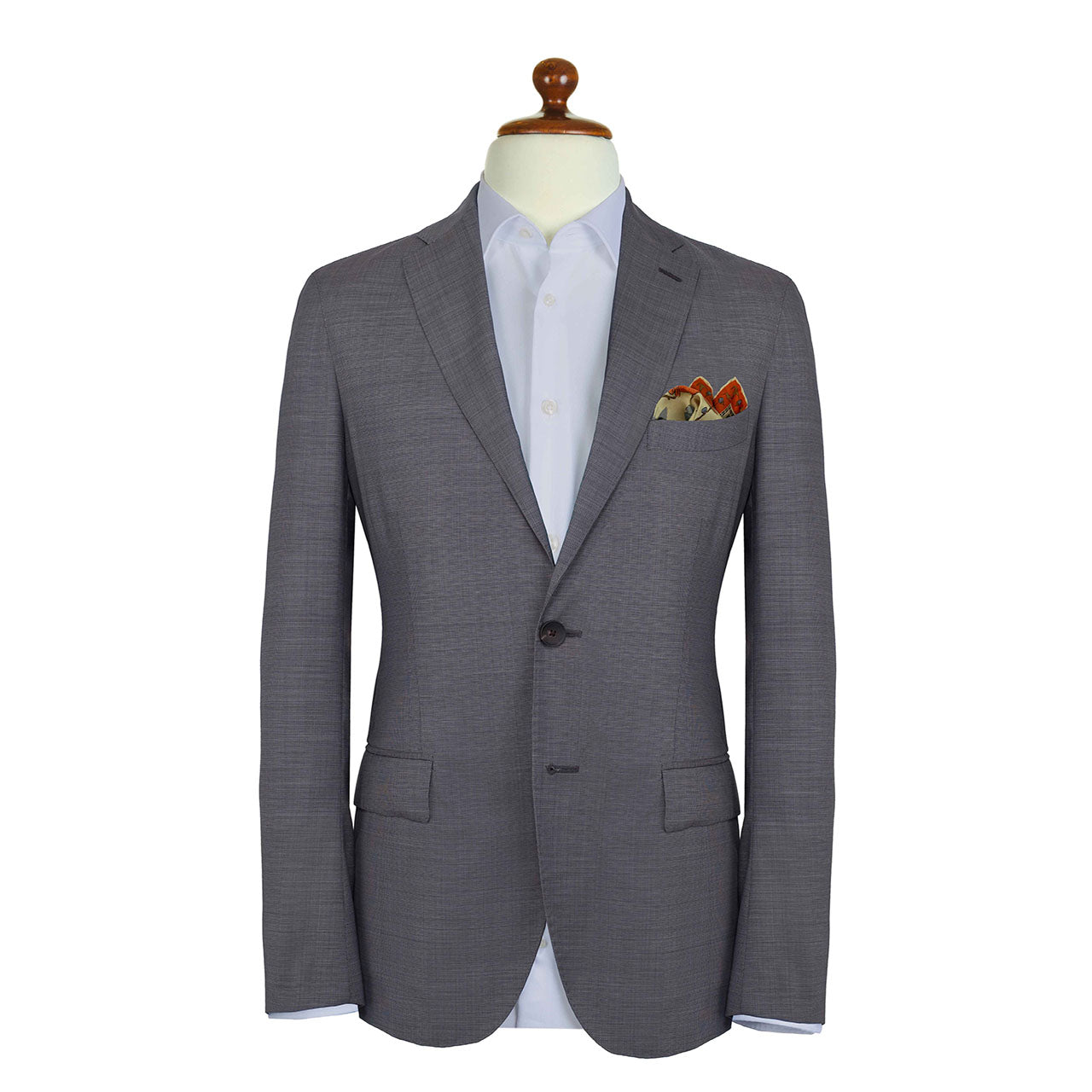 Amazilia Cream Pocket Square
