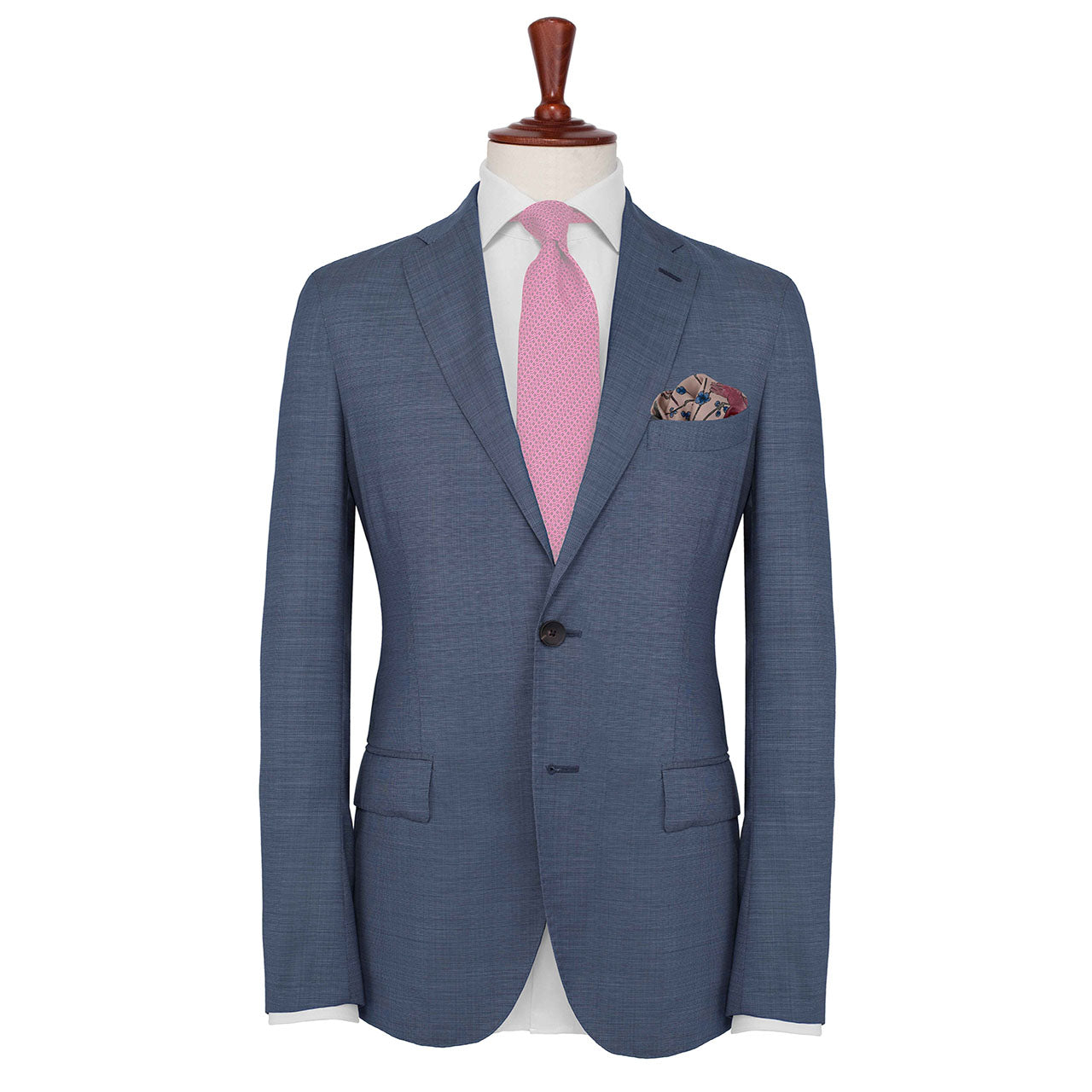 Amazilia Dust Pink Pocket Square