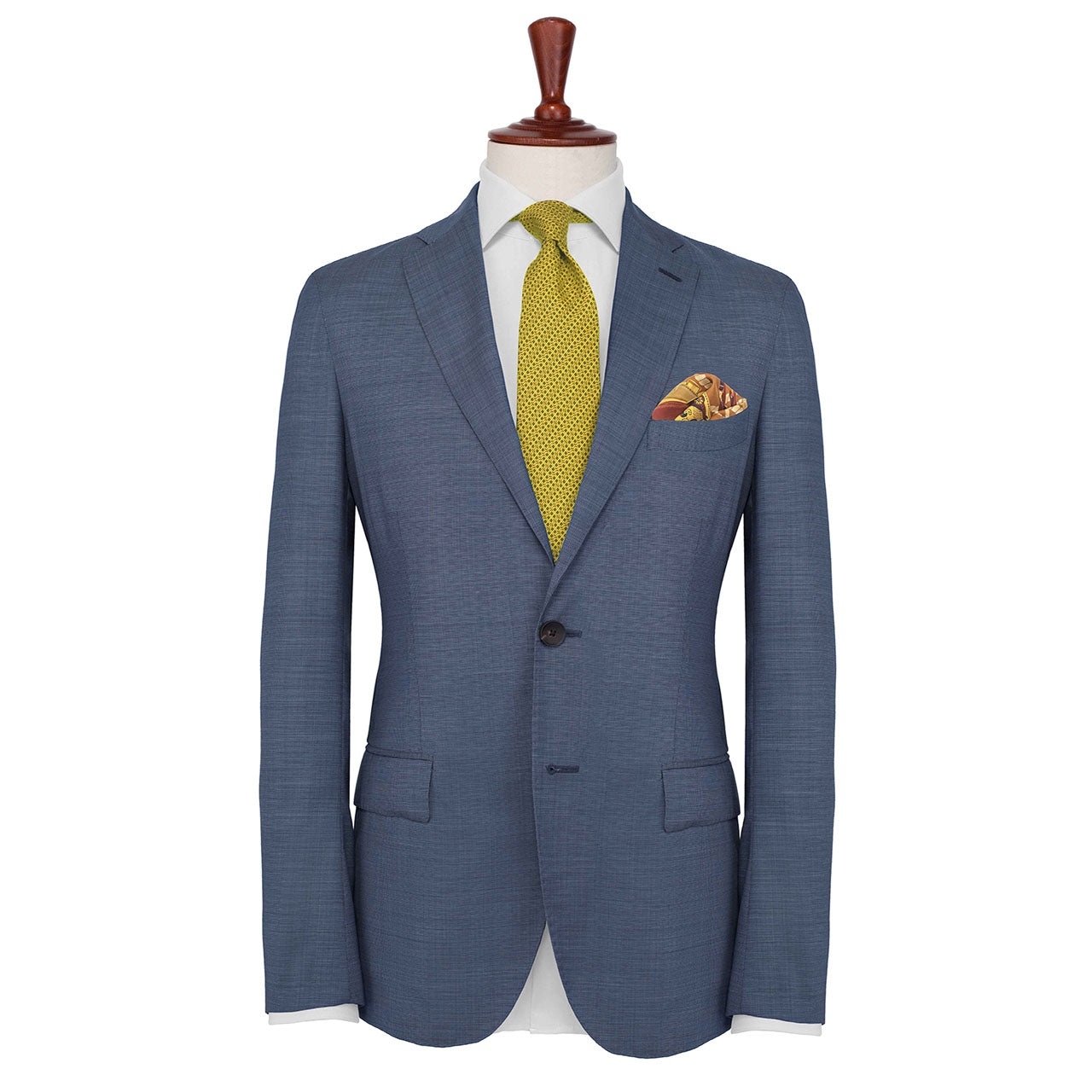 Les Chevaliers Caramel Pocket Square