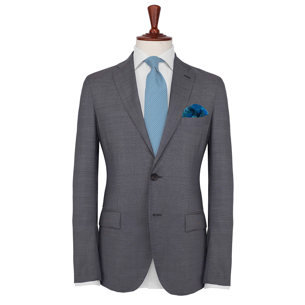 Dragonfly Chaser Navy Blue Pocket Square
