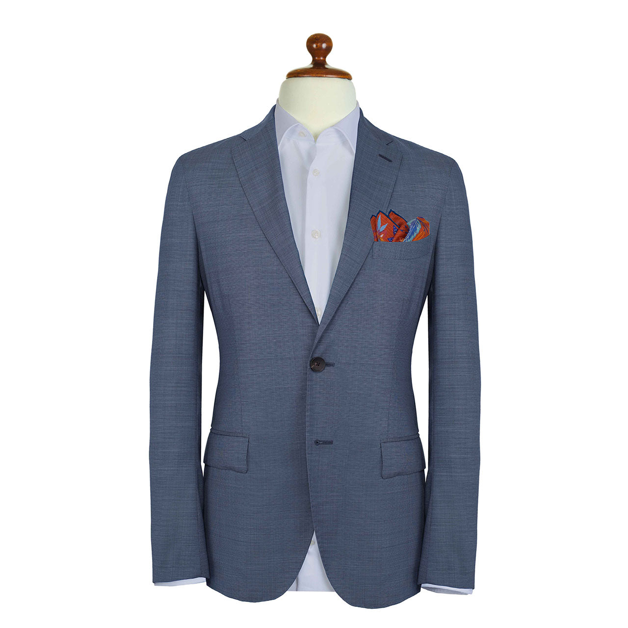 Dragonfly Chaser Brick Pocket Square