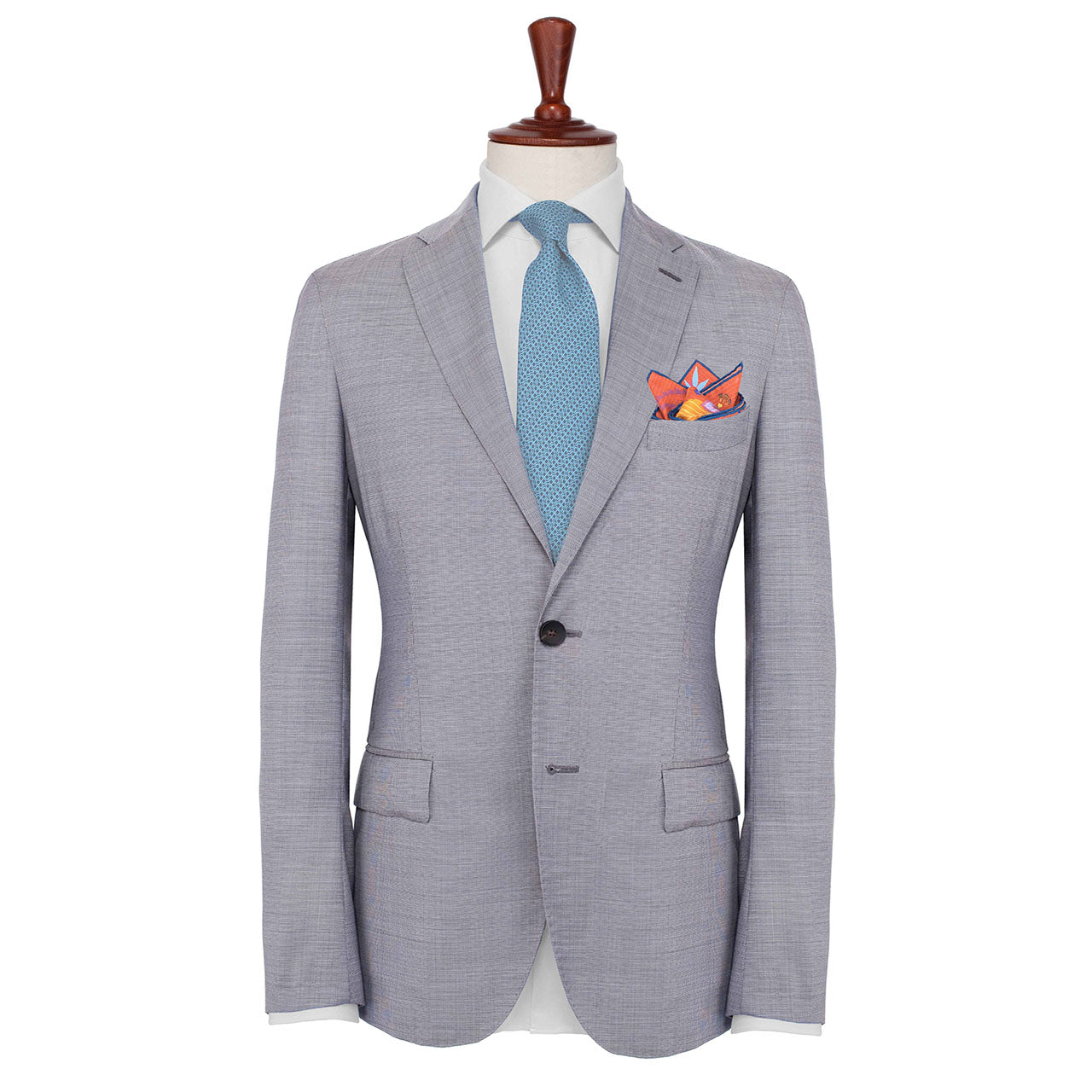 Dragonfly Chaser Brick Pocket Square