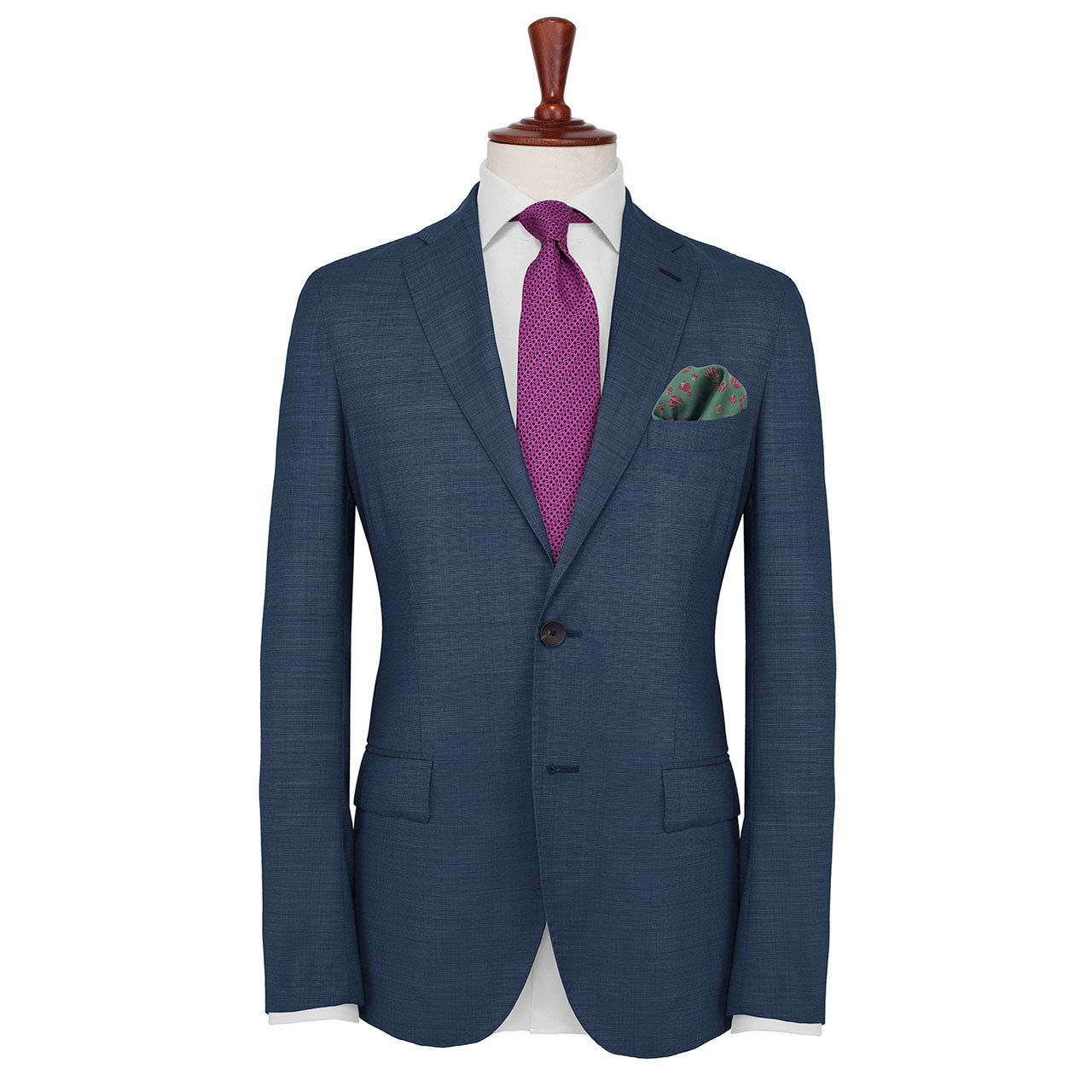 Daliesque Sage Green Pocket Square