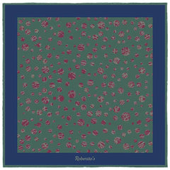 Daliesque Sage Green Pocket Square