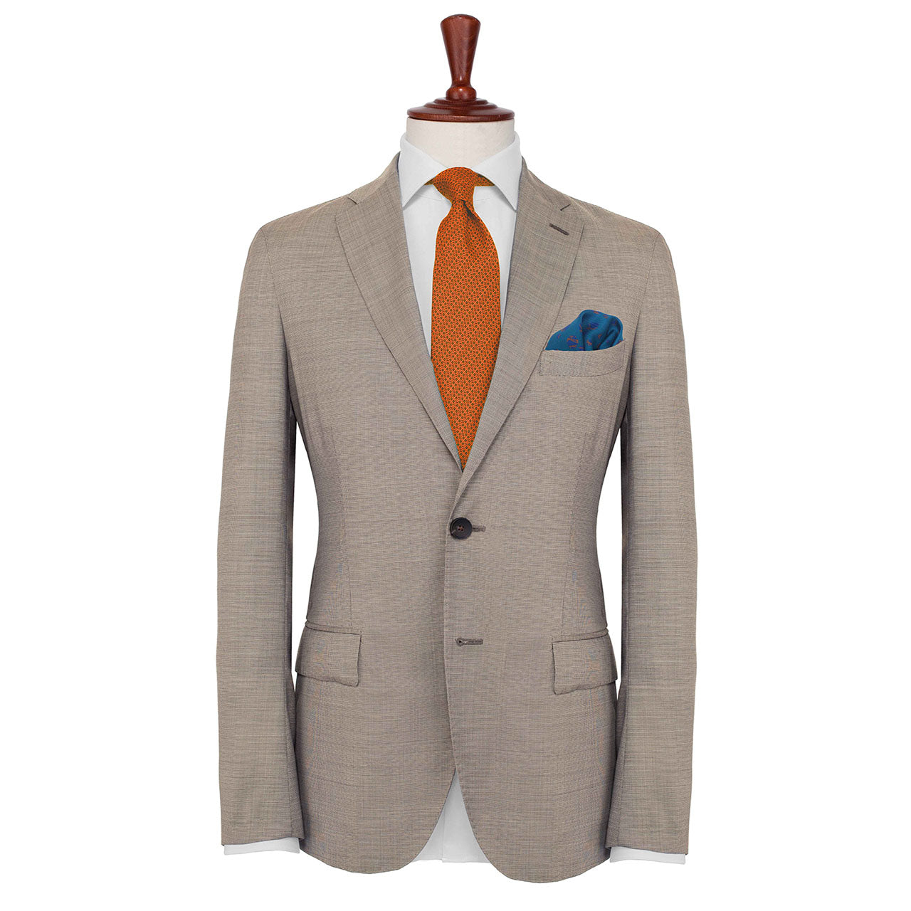 Daliesque Ocean Blue Pocket Square