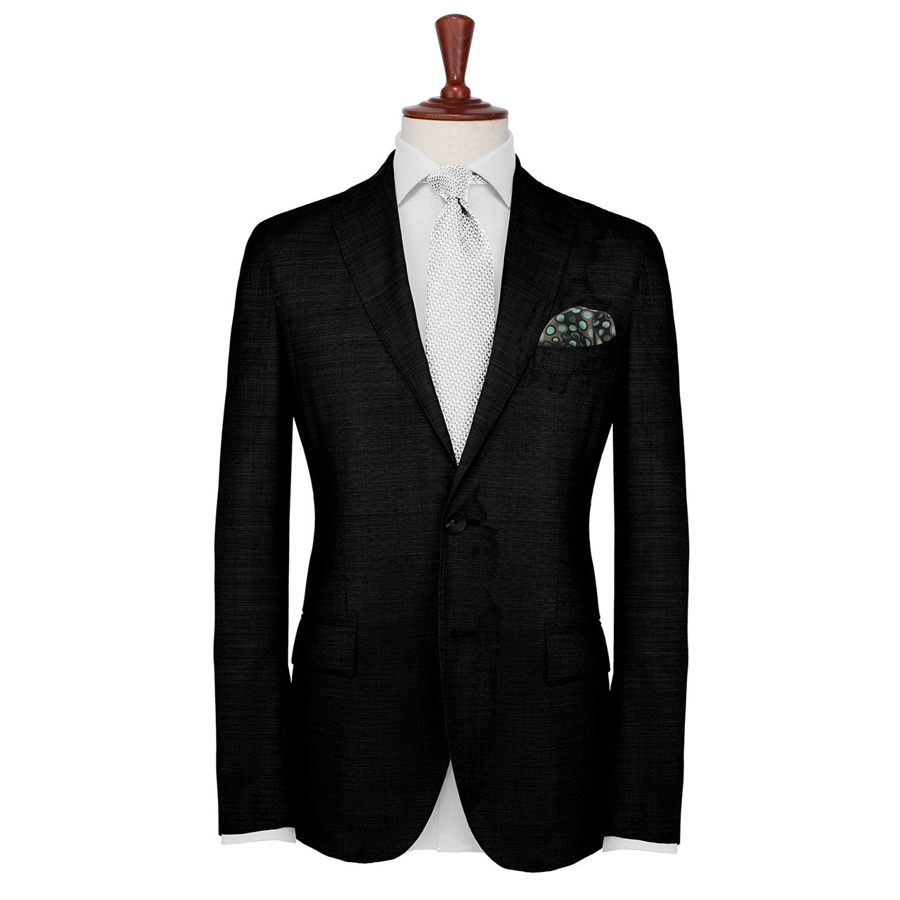 The Code Black Pocket Square