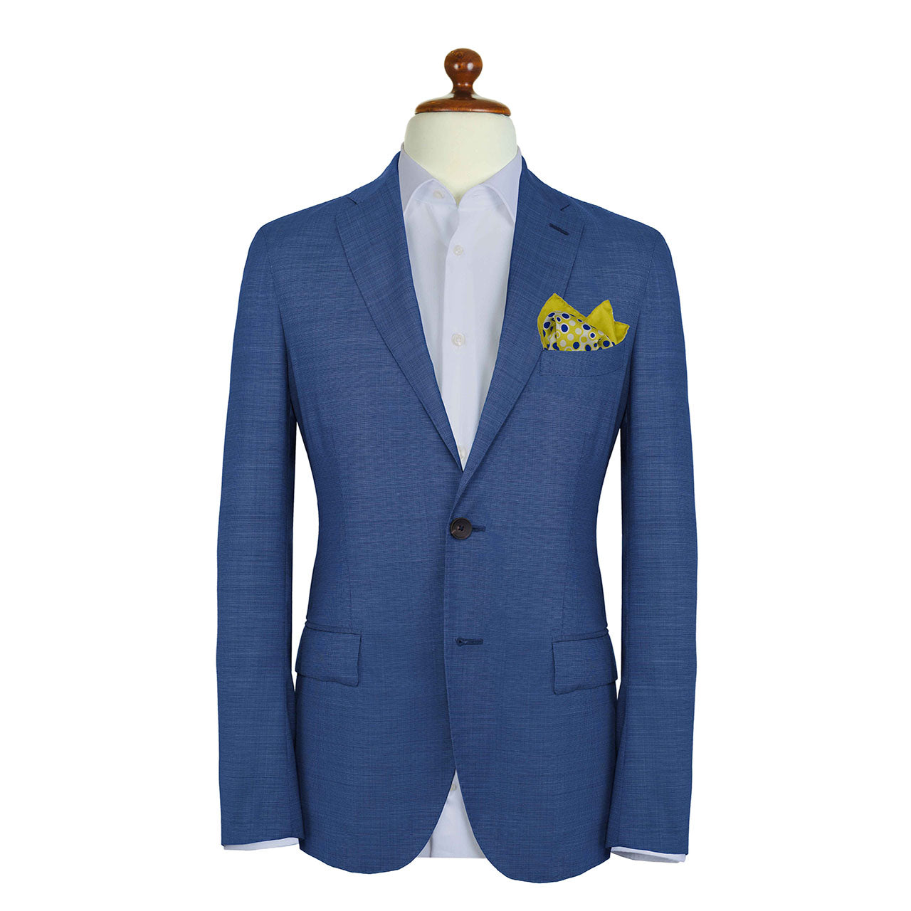 The Code Corn Yellow Pocket Square