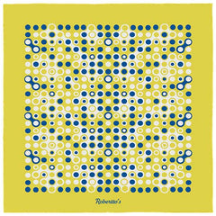 The Code Corn Yellow Pocket Square