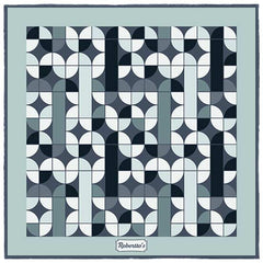 La Mosaique Aluminum Grey Pocket Square