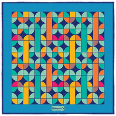 La Mosaique Sky Blue Pocket Square