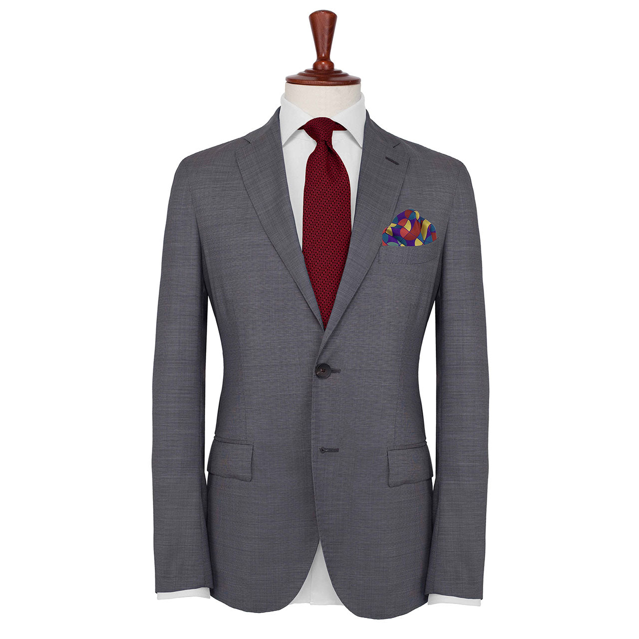 La Mosaique Emerald Green Pocket Square
