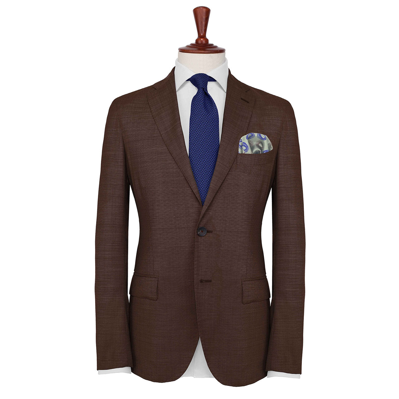 Cats Eyes Sage Green Pocket Square