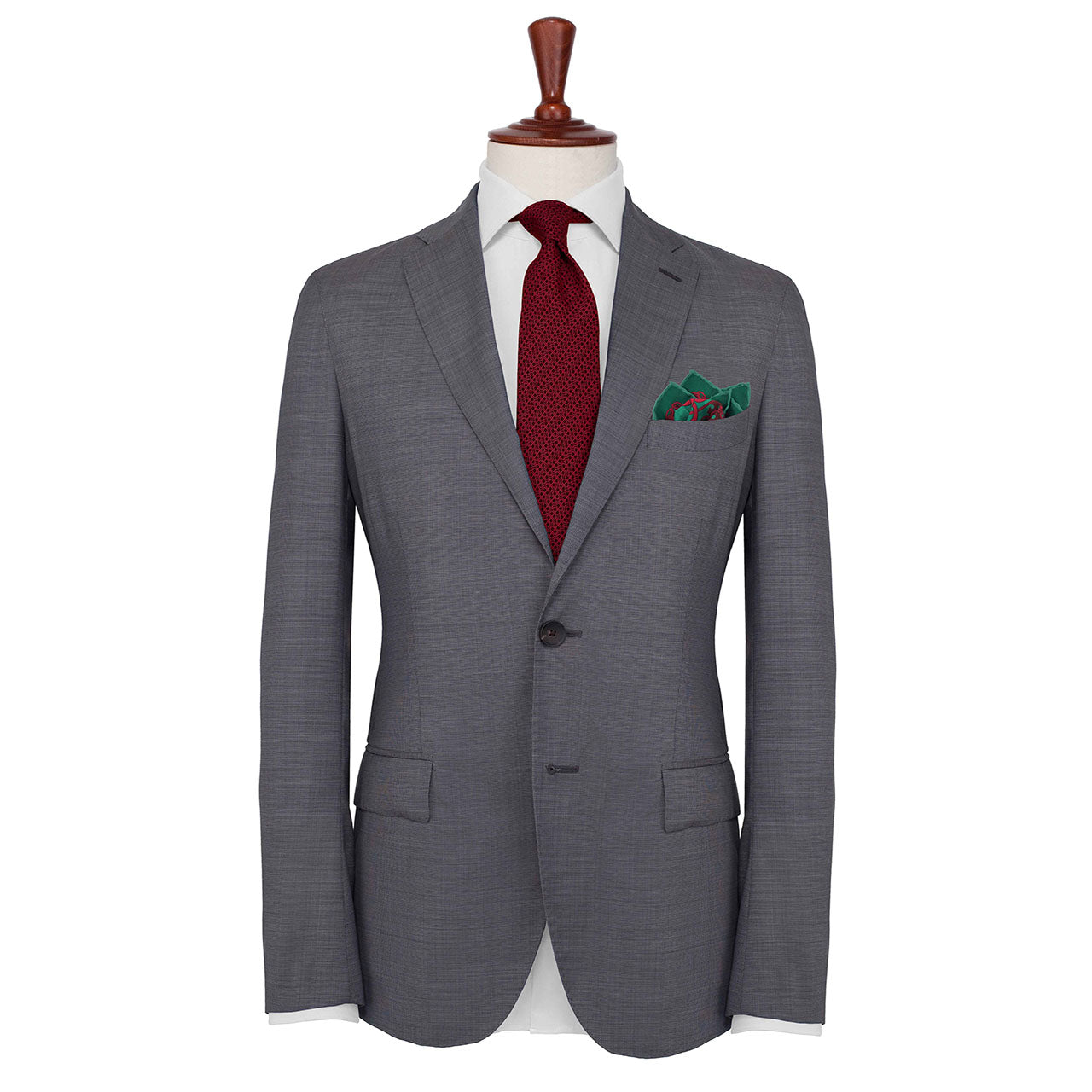 Chains & Charms Dark Turquoise Pocket Square