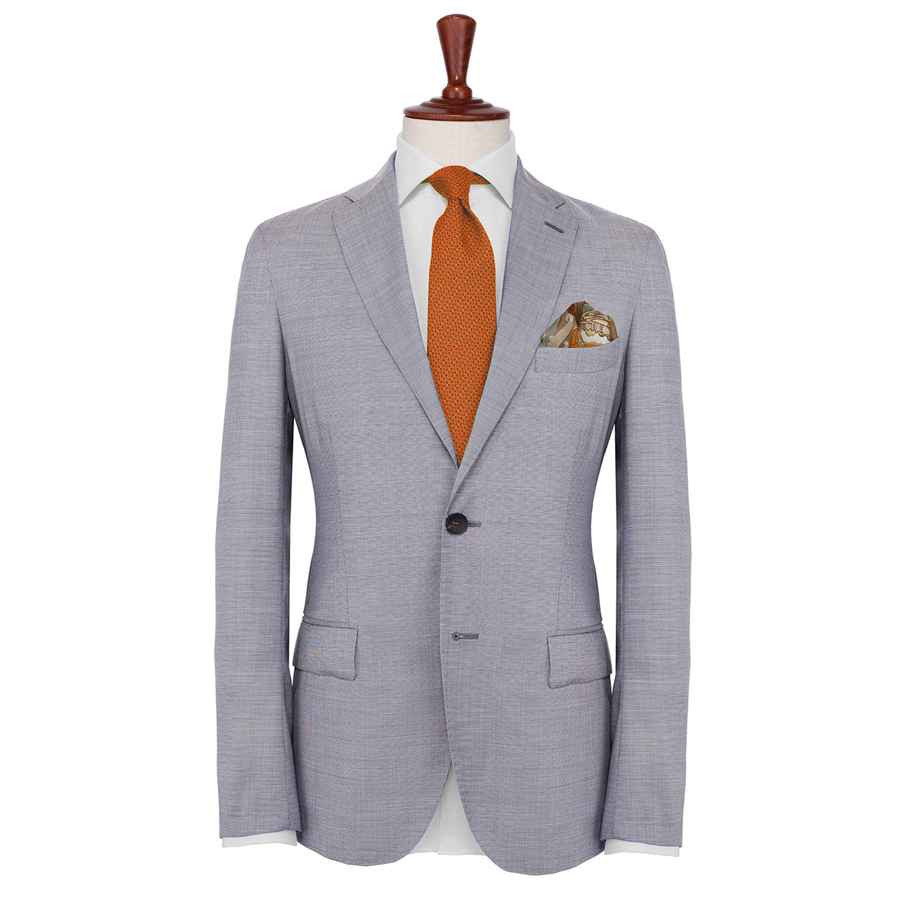 After The Tide Lemon Yellow Pocket Square