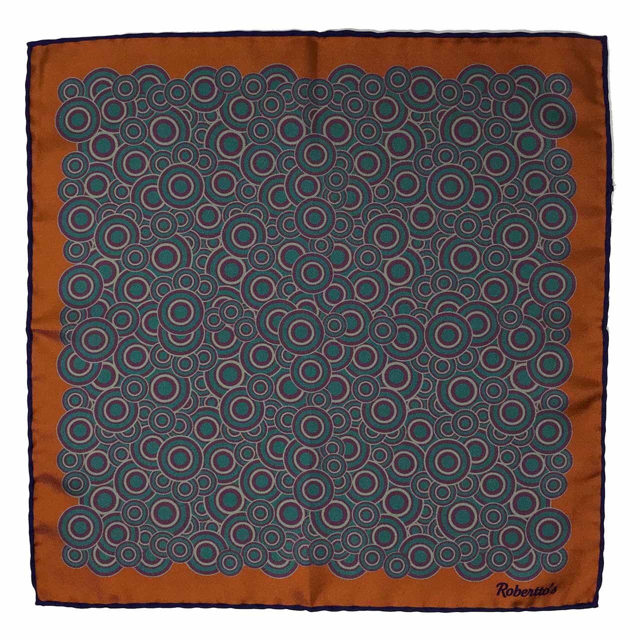 Quadrophenia Light Brown Pocket Square