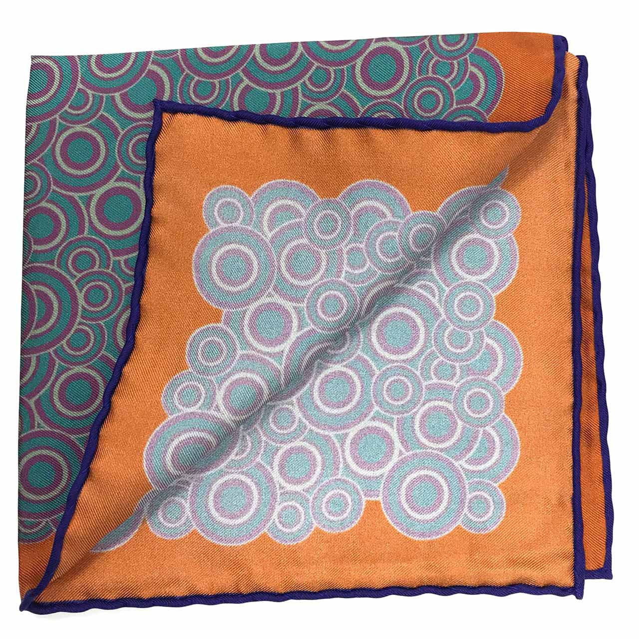 Quadrophenia Light Brown Pocket Square