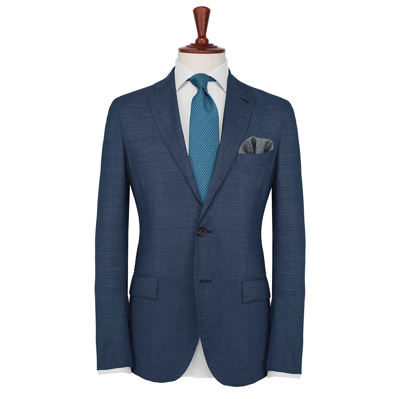 Quadrophenia Light Brown Pocket Square
