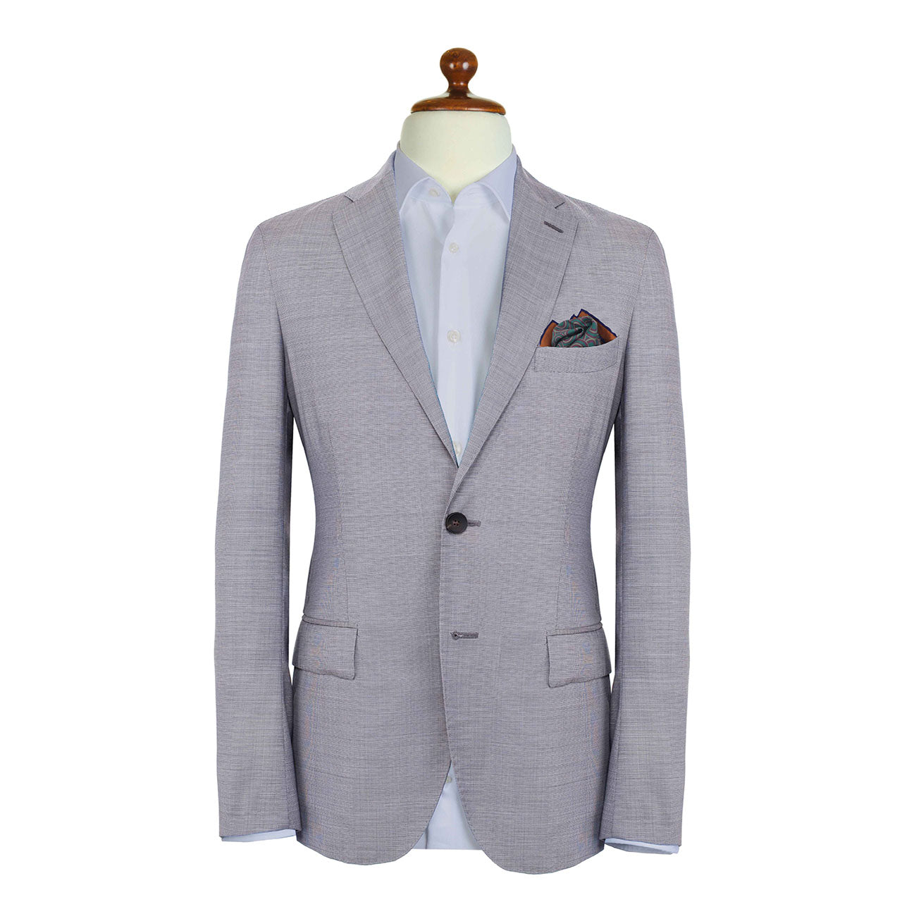 Quadrophenia Light Brown Pocket Square