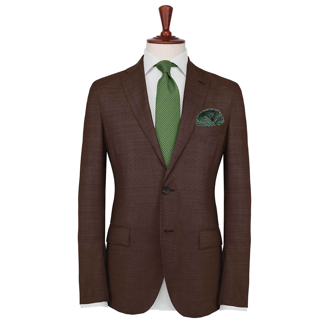 Quadrophenia Eggplant Purple Pocket Square