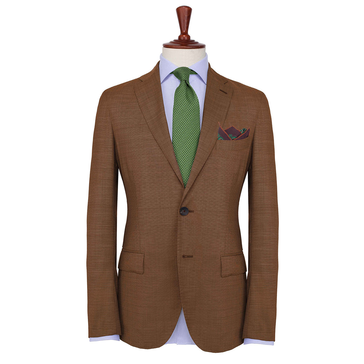 Quadrophenia Eggplant Purple Pocket Square