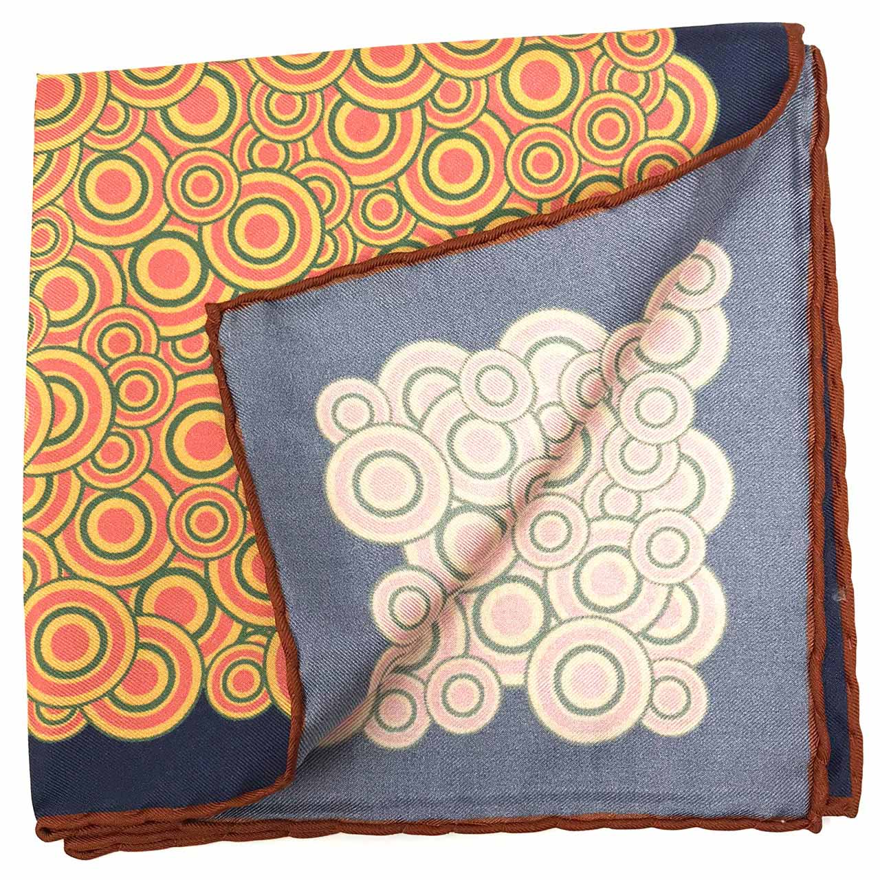 Quadrophenia Navy Blue Pocket Square