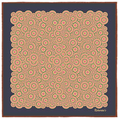 Quadrophenia Navy Blue Pocket Square