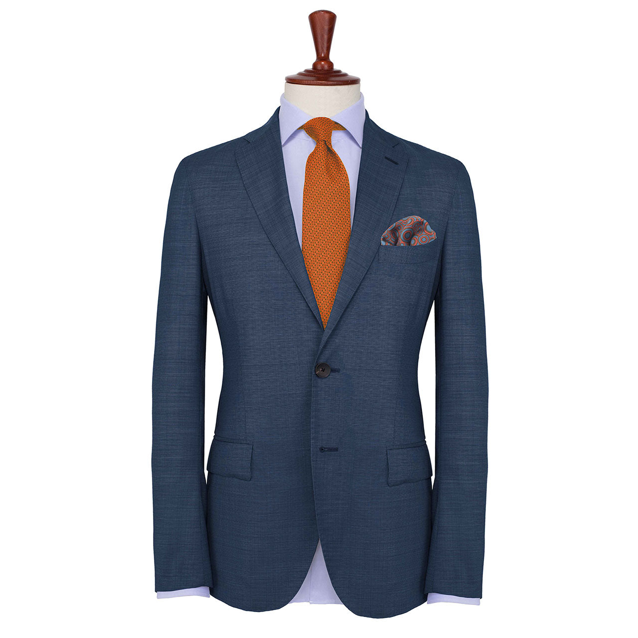 Quadrophenia Fern Green Pocket Square
