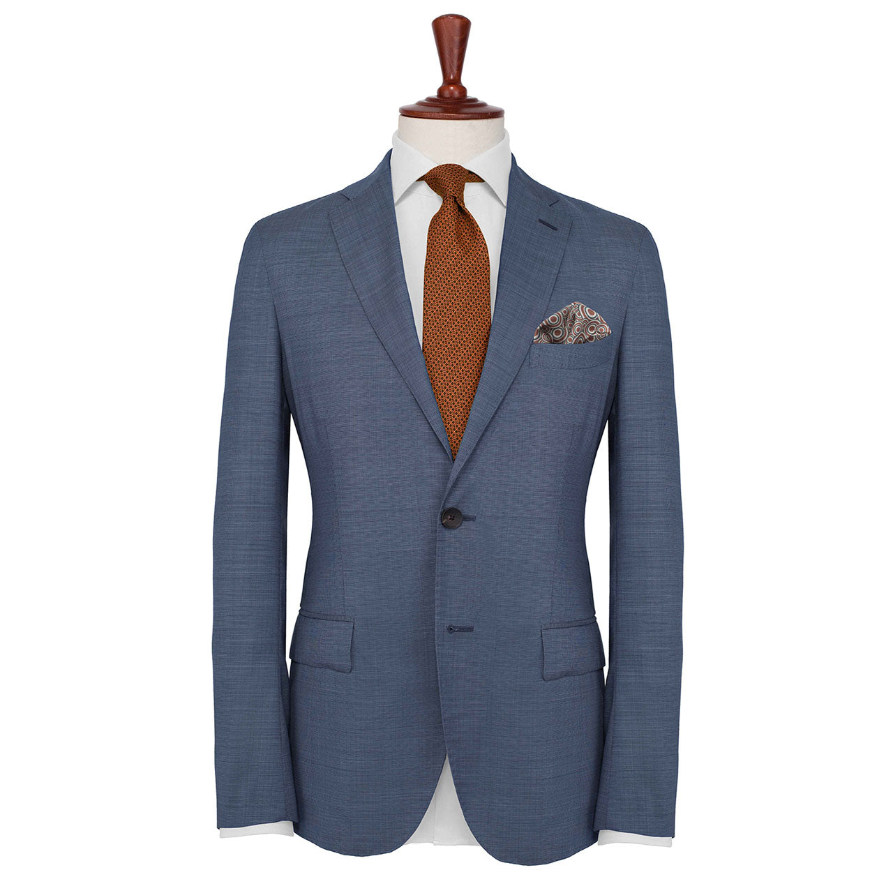 Quadrophenia Pearl White Pocket Square