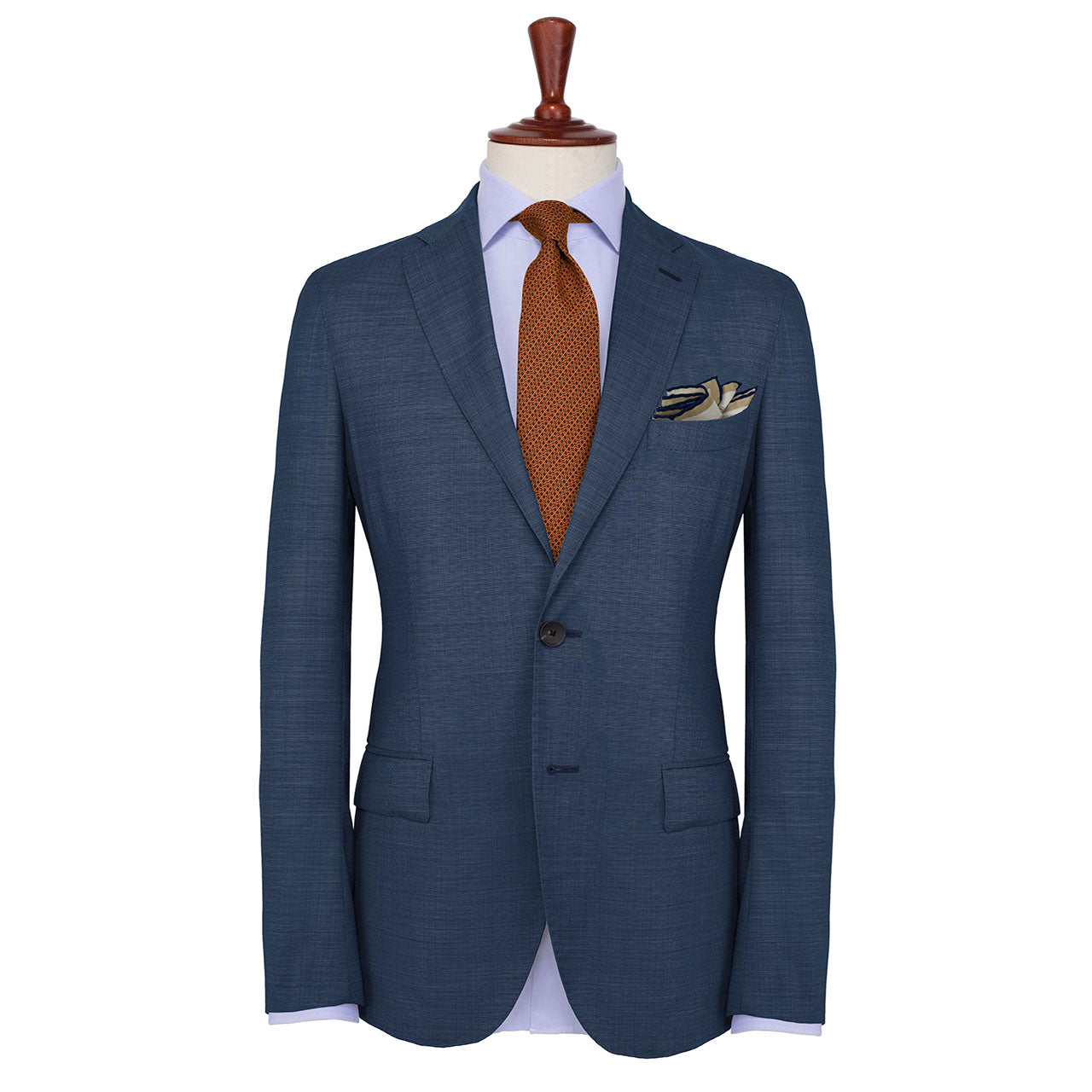 Quadrophenia Pearl White Pocket Square