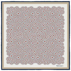 Quadrophenia Pearl White Pocket Square