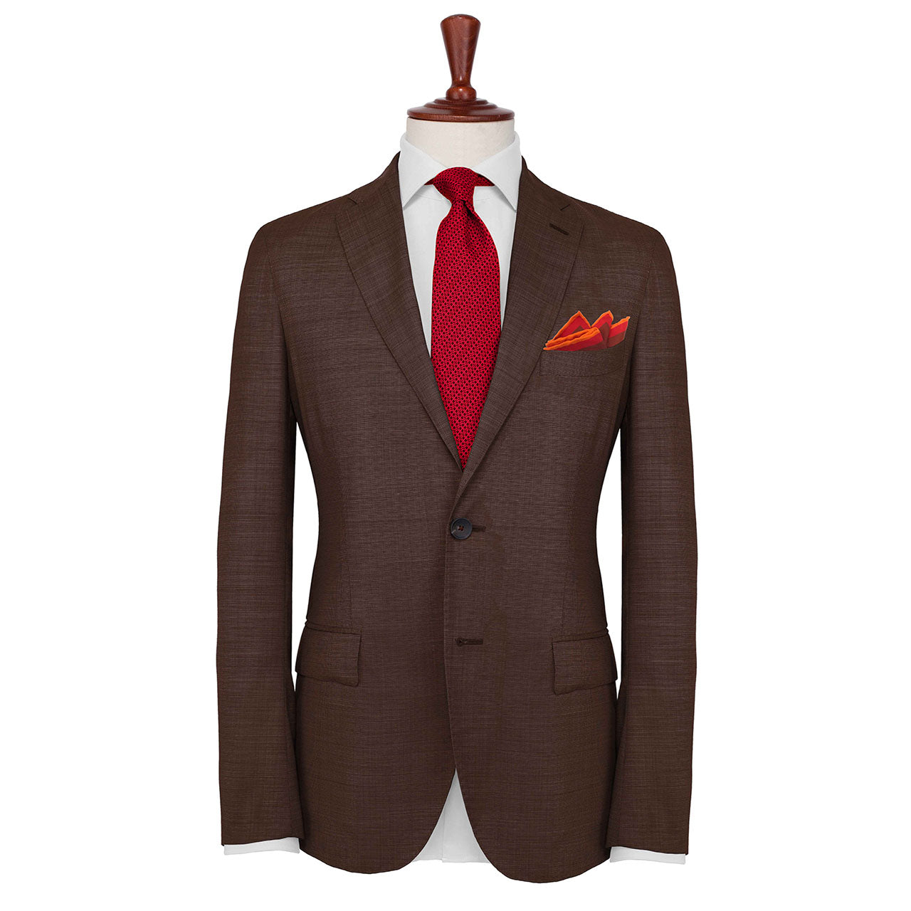 Quadrophenia Maroon Pocket Square