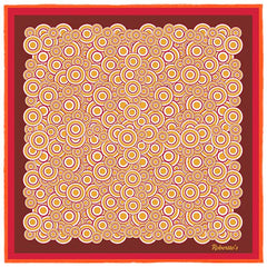 Quadrophenia Maroon Pocket Square