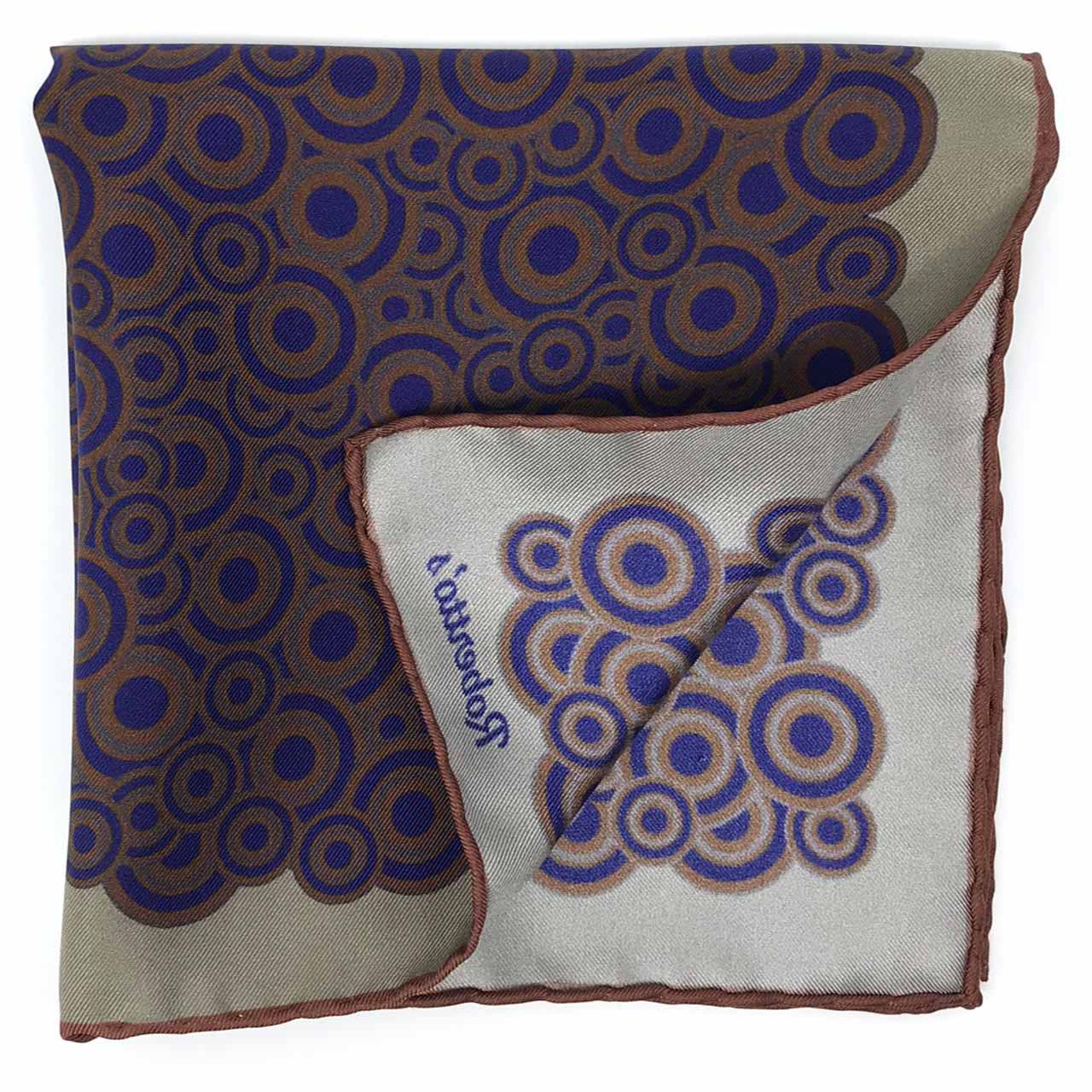 Quadrophenia Sage Green Pocket Square