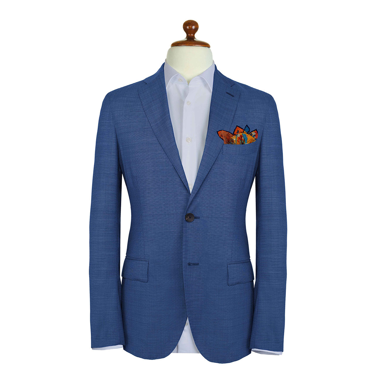 Battle of the Mughals Mustard Yellow Pocket Square