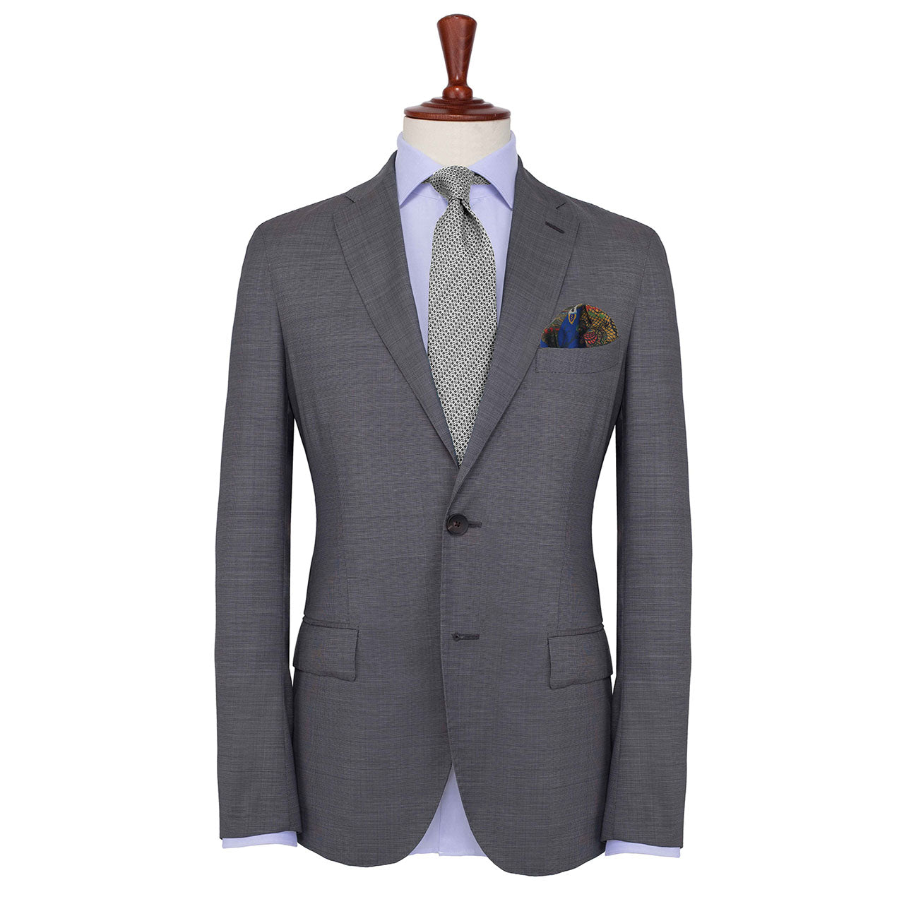 Elephant Parade Royal Blue Pocket Square