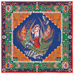 Aquarius Blue Pocket Square