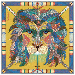 Robertto's Leo Corn Yellow Pocket Square