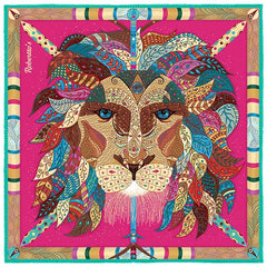 Robertto's Leo Magenta Pocket Square